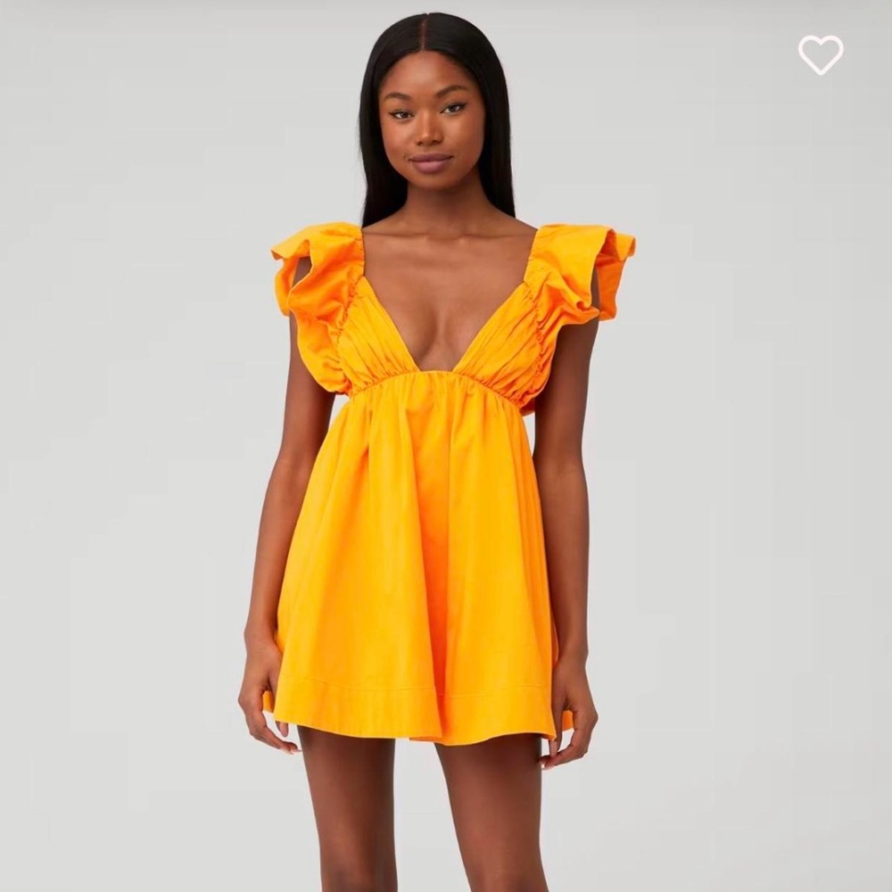 For Love and Lemons Clementine Mini Dress